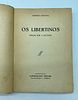 'Os Libertinos' by Santos Cravina. Book ‘Os Libertinos’ (play in 3 acts) by Santos Cravina; Image - 2