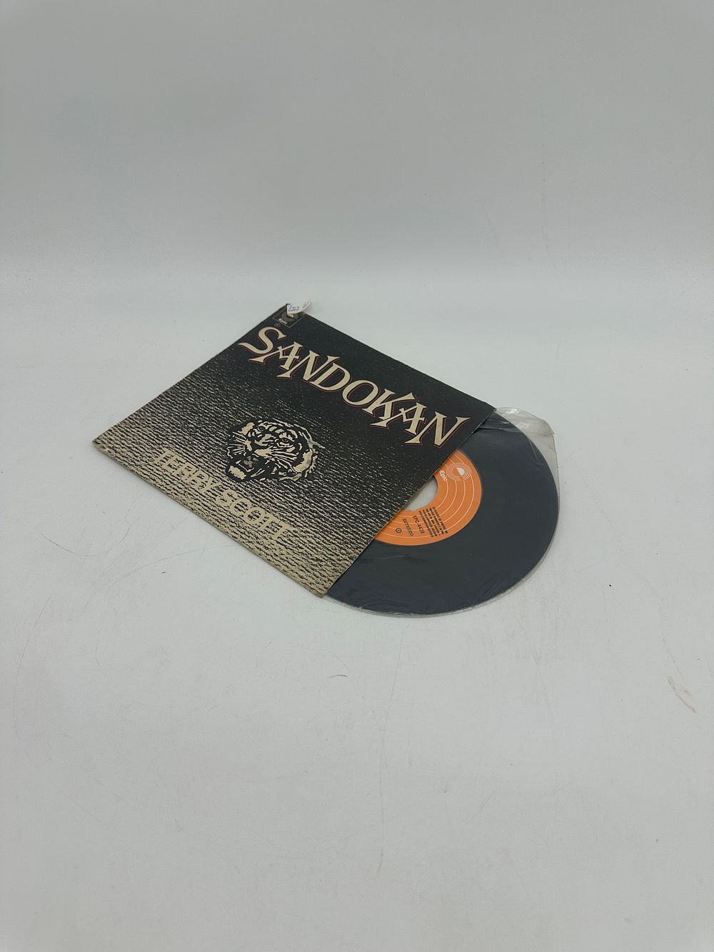 Vinyl disc of “Sandokah” by Terry Scott. Single 7’ vinyl disc of “Sandokah” by Terry Scott. 