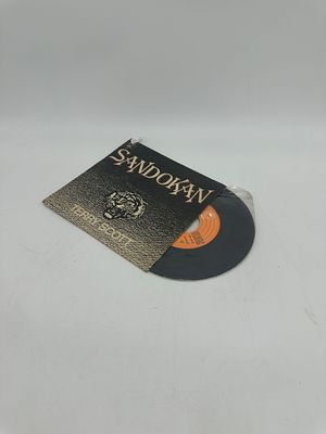 Vinyl disc of “Sandokah” by Terry Scott. Single 7’ vinyl disc of “Sandokah” by Terry Scott. 