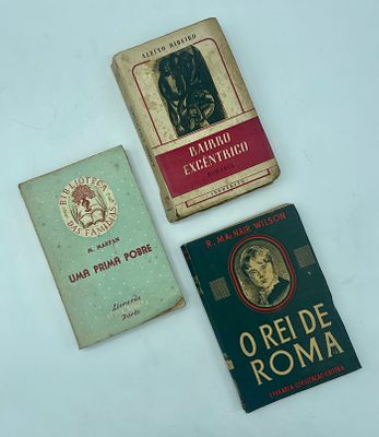 Three Novels. Three novels: 
1. ‘Uma Prima Pobre’ by M. Maryan. A novel of provincial customs. 