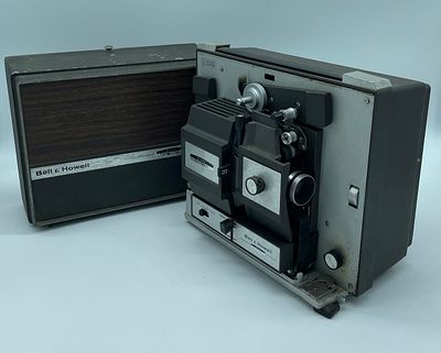 Bell & Howell 8mm Super 8 Projector. Bell &amp; Howell 8mm Super 8 Projector. Compatible 