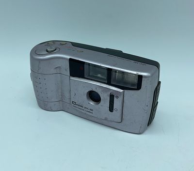 Mustek VDC-300 digital video camera. Plastic body. Untested battery-operated camera. Dimensions 