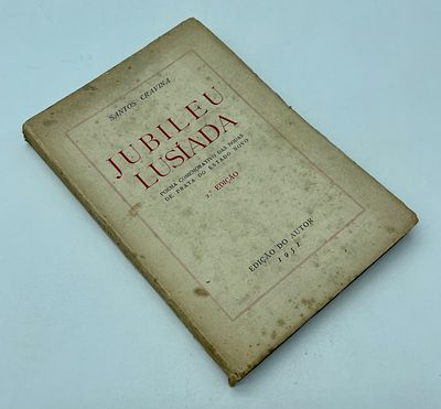 "Jubileu Lusíada" by Santos Cravina. Book ‘Jubileu Lusíada’ (Poem Commemorating the Silver 