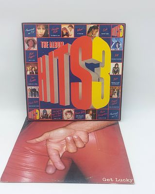Two Vinyls LP'S Loverboy Get Lucky and Hits 3
. Two CBS LPs, with slight signs of use, as seen 