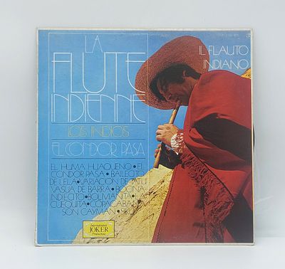 Los Indios Vinyl LP
. LP La Flute Indienne, Los Indios, El Condor Pasa, Internacional Joker 