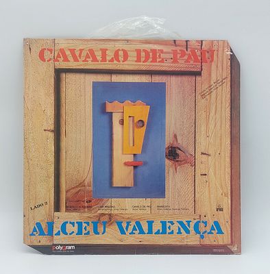 Wooden Horse Vinyl LP
. LP Alceu Valen&ccedil;a, Ariola productions, with signs of use, as seen 