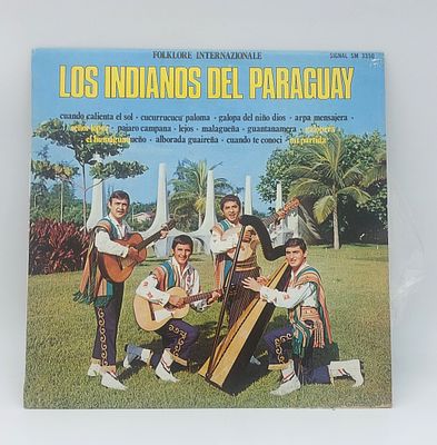Vinyl LP Los Indianos Del Paraguay
. LP Folklore Internazionale, Joker, with slight signs of use 
