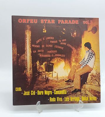 Various Orpheus Star Parade Vol. 3 Vinyl LP
. Orfeu album, made in Portugal, with various 