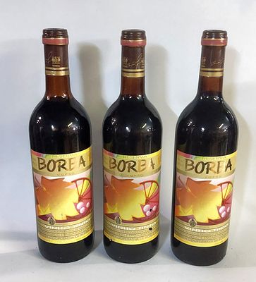 Three Bottles of Borba Reserve Red Wine
. Three bottles of quality red wine produced in a 
