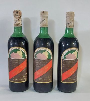 Three Bottles of Red Table Wine from the Alentejo Region
. Three bottles of red table wine from 