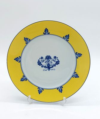 Portuguese Porcelain Dessert Plate
. Molded and embossed from the Vista Alegre factory, marked 