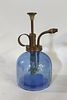 Vintage Vaporizer
. Body in cobalt blue glass and mechanism in brass, in good overall condition. Image - 1