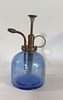 Vintage Vaporizer
. Body in cobalt blue glass and mechanism in brass, in good overall condition. Image - 2