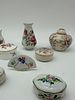 Eight Porcelain Miniatures
. Molded and embossed, marked on the base, various shapes and forms Image - 2