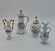 Four Pieces in European Porcelain
. Molded and embossed, marked on the base, different models Image - 1