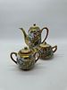 Oriental Porcelain Coffee Service
. Molded and relief, teapot, sugar bowl, milk jug and ten cups Image - 2