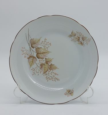 Portuguese Porcelain Plate
. Molded and embossed at the Vista Alegre factory, marked on the base 