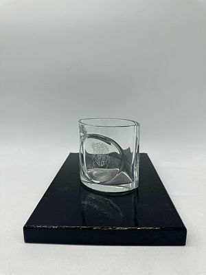 Atlantis Crystal Advertising Pen Holder
. Oval-shaped body, marked on the base, Atlantis with 