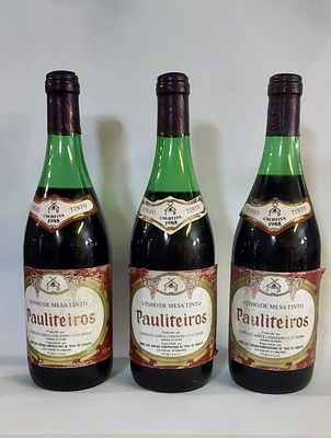 Three Bottles of Red Table Wine from Miranda do Douro
. Three bottles of red table wine from 