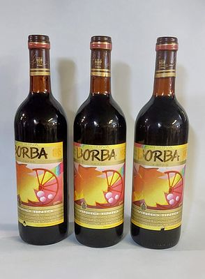 Three Bottles of Borba Reserve Red Wine
. Three bottles of quality red wine produced in a 