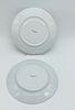 Pair of Portuguese Porcelain Dessert Plates
. Molded and embossed from the Vista Alegre factory Image - 2