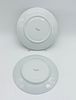 Pair of Portuguese Porcelain Dessert Plates
. Molded and embossed from the Vista Alegre factory Image - 3
