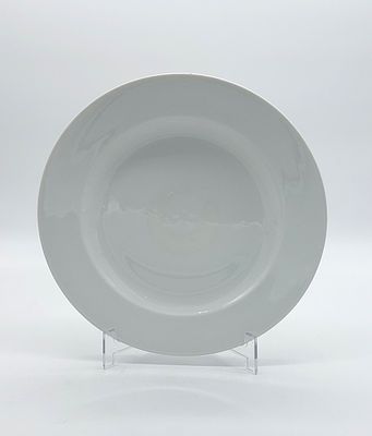 Round Plate in Portuguese Porcelain
. Molded and embossed from the Vista Alegre factory, marked 