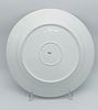 Large Round Plate in Portuguese Porcelain
. Molded and embossed from the Vista Alegre factory Image - 2