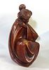 Earthenware Sculpture
. Earthenware body representing a Japanese geisha, monochrome decoration Image - 3