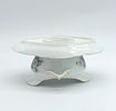 Sauce Boat in Portuguese Porcelain
. Molded and embossed, unmarked, gravy boat and presenter Image - 4