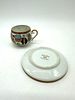 Oriental Porcelain Coffee Service
. Molded and relief, marked on the base, teapot and ten cups Image - 2
