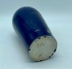Porcelain vase. Moulded and relief porcelain vase. Painted in dark blue with gilt details and Image - 2