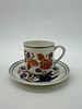 Three Coffee Cups in Oriental Porcelain
. Molded and relief, marked on the base, bodies of Image - 5