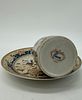 Three Coffee Cups in Oriental Porcelain
. Molded and relief, marked on the base, bodies of Image - 8