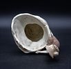 European porcelain flower pot
. Marked on the base, scalloped border with sculpture representing Image - 4