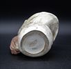 European porcelain flower pot
. Marked on the base, scalloped border with sculpture representing Image - 5