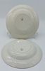 Two Deep Dishes in Portuguese Earthenware
. Marked on the base, Sacav&eacute;m, with raised and Image - 1