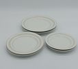 Six Plates in Portuguese Porcelain
. Molded and relief, marked on the base, Coimbra, two bread Image - 2