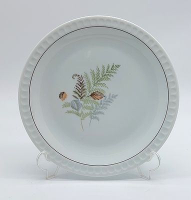 Portuguese Porcelain Plate
. Molded and relief from the Vista Alegre factory, marked on the base 