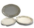 Three Portuguese Porcelain Serving Dishes
. Molded and embossed, marked on the base S.P. Coimbra Image - 3