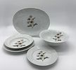 Part of a Portuguese Porcelain Dinner Service
. Molded and embossed, marked on the base, SPAL Image - 2