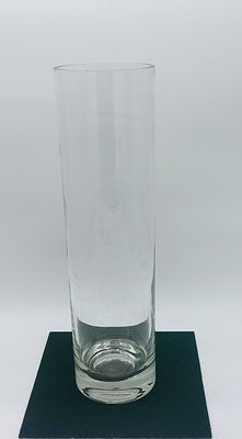 Glass Vase
. Cylindrical body, with signs of use and wear, as seen in the photos. Height: 44 cm.