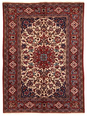 Tappeto Isfahan. Persia. 200x146 cm ca. Tappeto Isfahan. Persia. Inizi XX secolo. Eccellente 