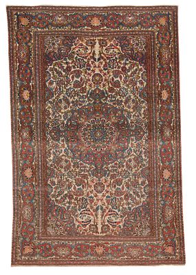 Tappeto Isfahan. Persia. 205x137 cm ca. Tappeto Isfahan. Persia. Fine XIX secolo. Ottimo stato 