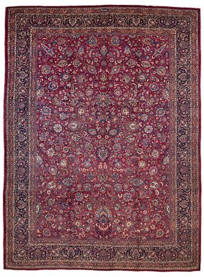 Tappeto Mud. Firmato Maestro SABER. Persia. 490x360 cm ca. Tappeto Mud in lana e seta firmato 