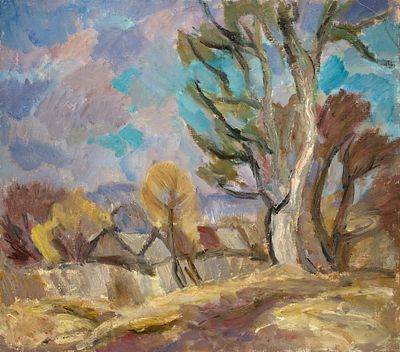 Тукачев Леонид Лаврентьевич (1928-1998). 
Март. 1975 г. Холст, масло, 62&times;70 см. На 