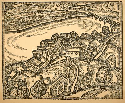 Тукачев Леонид Лаврентьевич (1928-1998). 
Река Белая. Из серии &laquo;Моя Родина&raquo;. 1969 