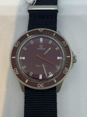 Omega Geneve Diver Admiralty. שנת ייצור: שנות ה - 60 חומר: פלדה מנגנון: מתיחה מידות: 37 ממ מין: 
