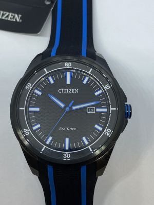 Citizen Eco Drive. שנת ייצור: שנות ה - 2019חומר: פלדהמנגנון: אקו דרייבמידות: 45 מממין: גברקופסא: 