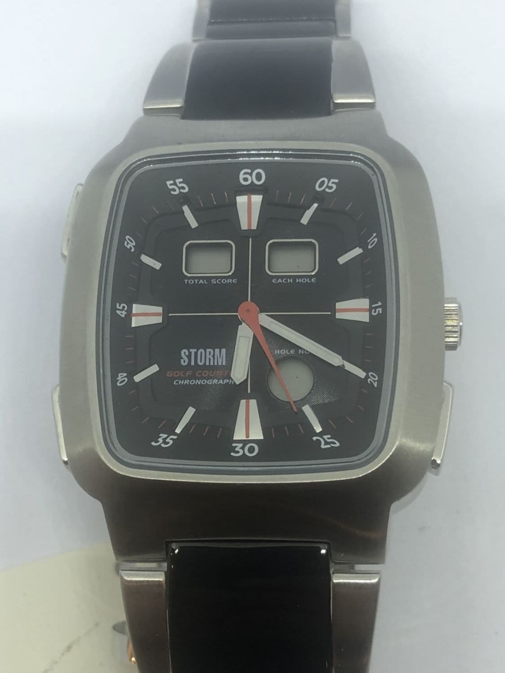 Watch: Storm 
Model: Golf Counter 
. Age: 2015 Case: Steel 